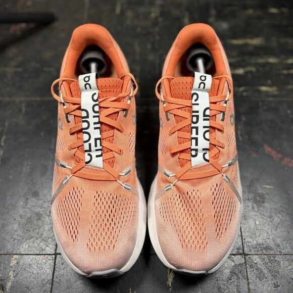 On Running Cloudsurfer Shoes Men's Sz 12 Orange Running Athletic Sneakers - Picture 3 of 6